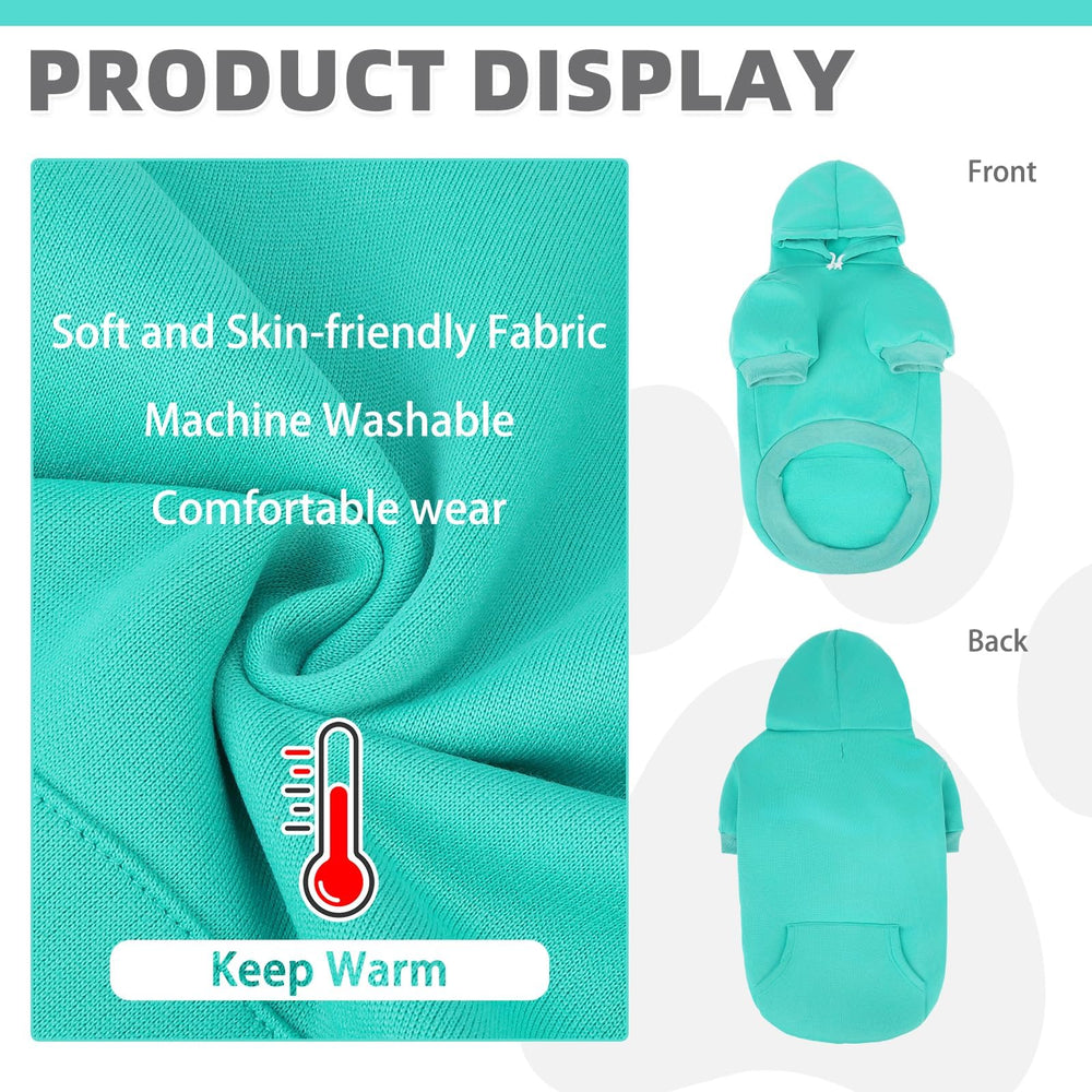 KOOLTAIL Basic Dog Hoodie leash-hole closeup emphasizes easy leash attachment outdoors