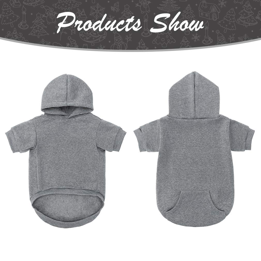 KOOLTAIL Basic Dog Hoodie leash hole and pocket offer convenient daily-use features.