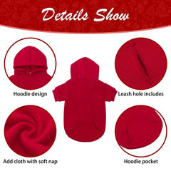 KOOLTAIL Basic Dog Hoodie navy sport-coat look for stylish outings