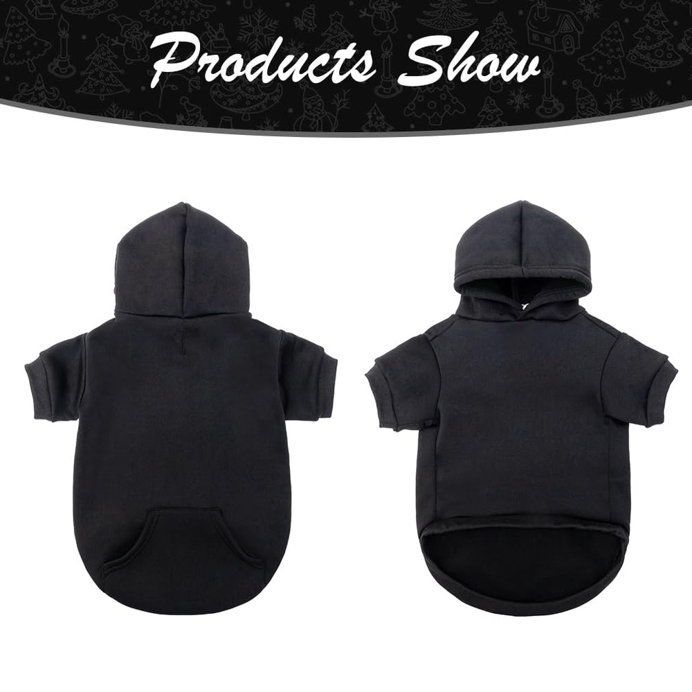 KOOLTAIL Basic Dog Hoodie shows soft inner lining for added warmth.