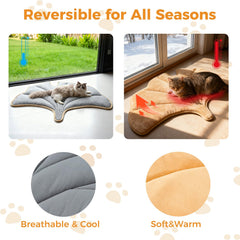 KOOLTAIL Bed Mat with aluminum foil layer reflecting heat for efficient warmth