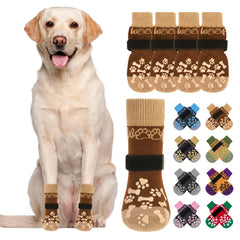 KOOLTAIL calcetines para perros con agarre antideslizante doble para mayor tracción.