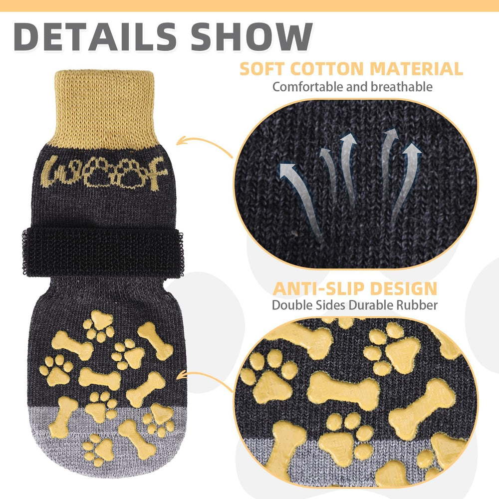 KOOLTAIL calcetines para perro confortables y transpirables ideales para paseos diarios