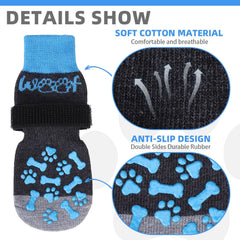 KOOLTAIL calcetines para perro pie derecho, comodidad durante paseos diarios