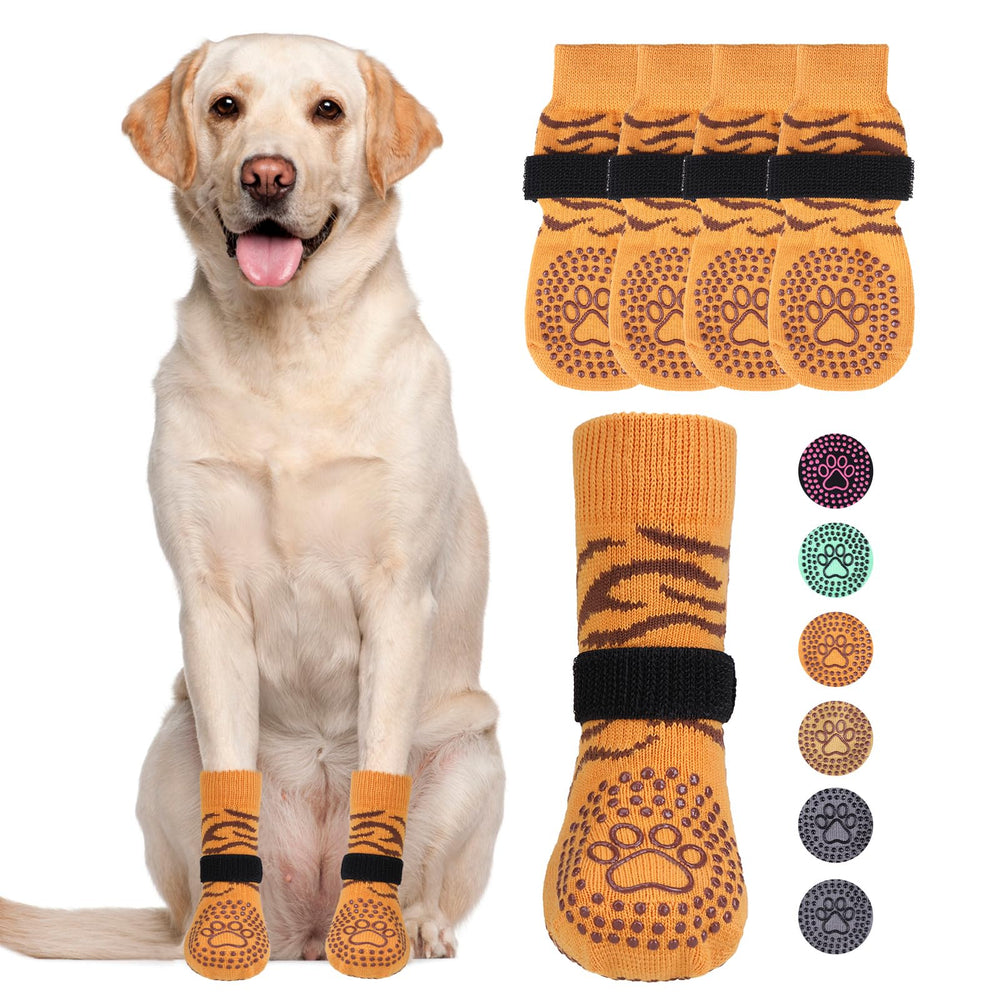 KOOLTAIL calcetines para perro: agarre en piso frío y protección de patas.