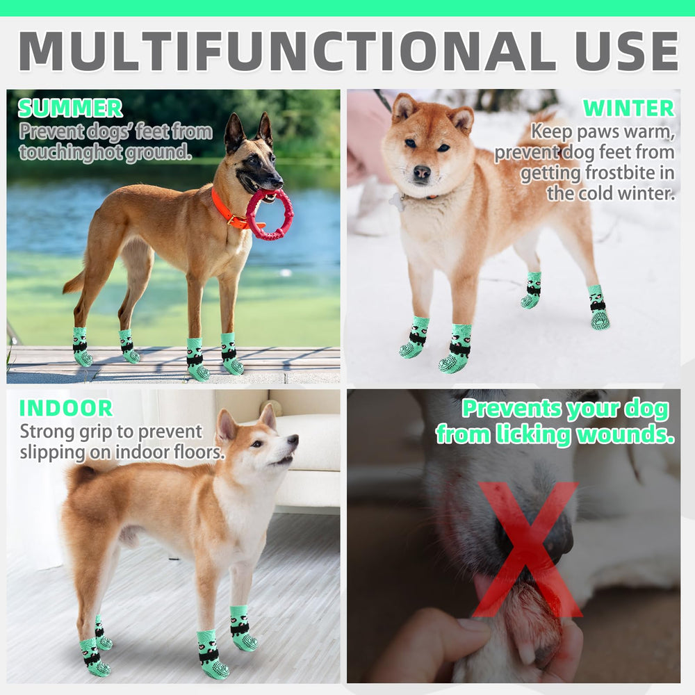 KOOLTAIL calcetines protegiendo las patas en pavimento caliente o frío