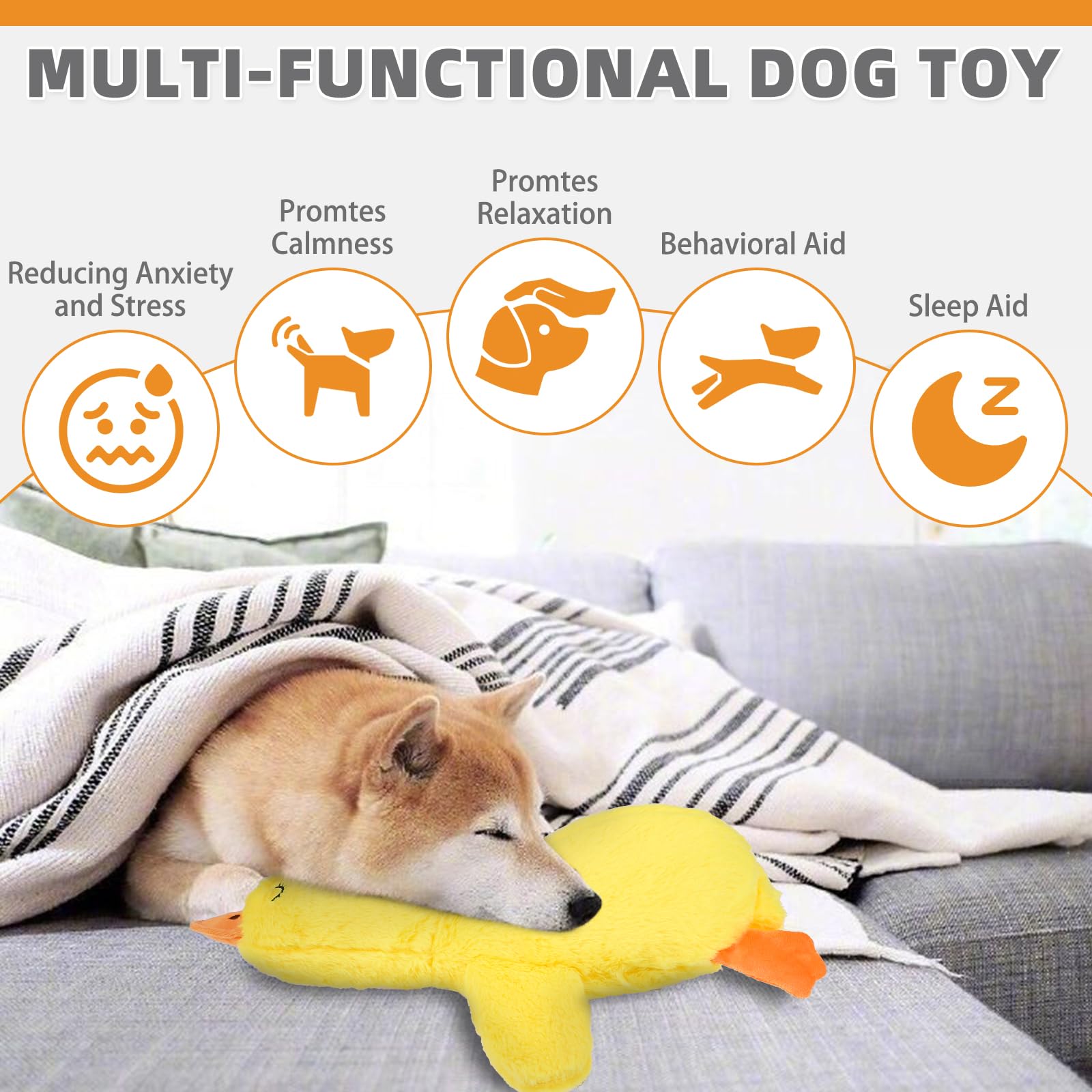 KOOLTAIL crinkle-limbs dog toy adds tactile stimulation for curiosity.