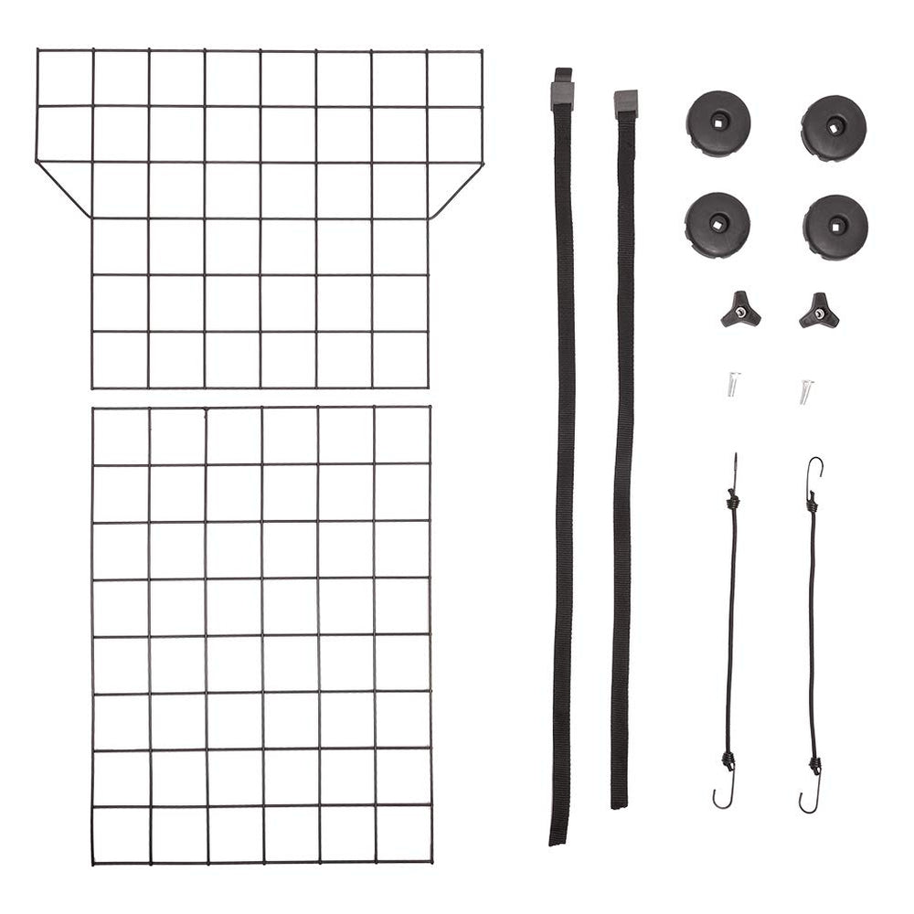 KOOLTAIL barrier adjustable height demonstrates versatile vehicle fit and secure spacing