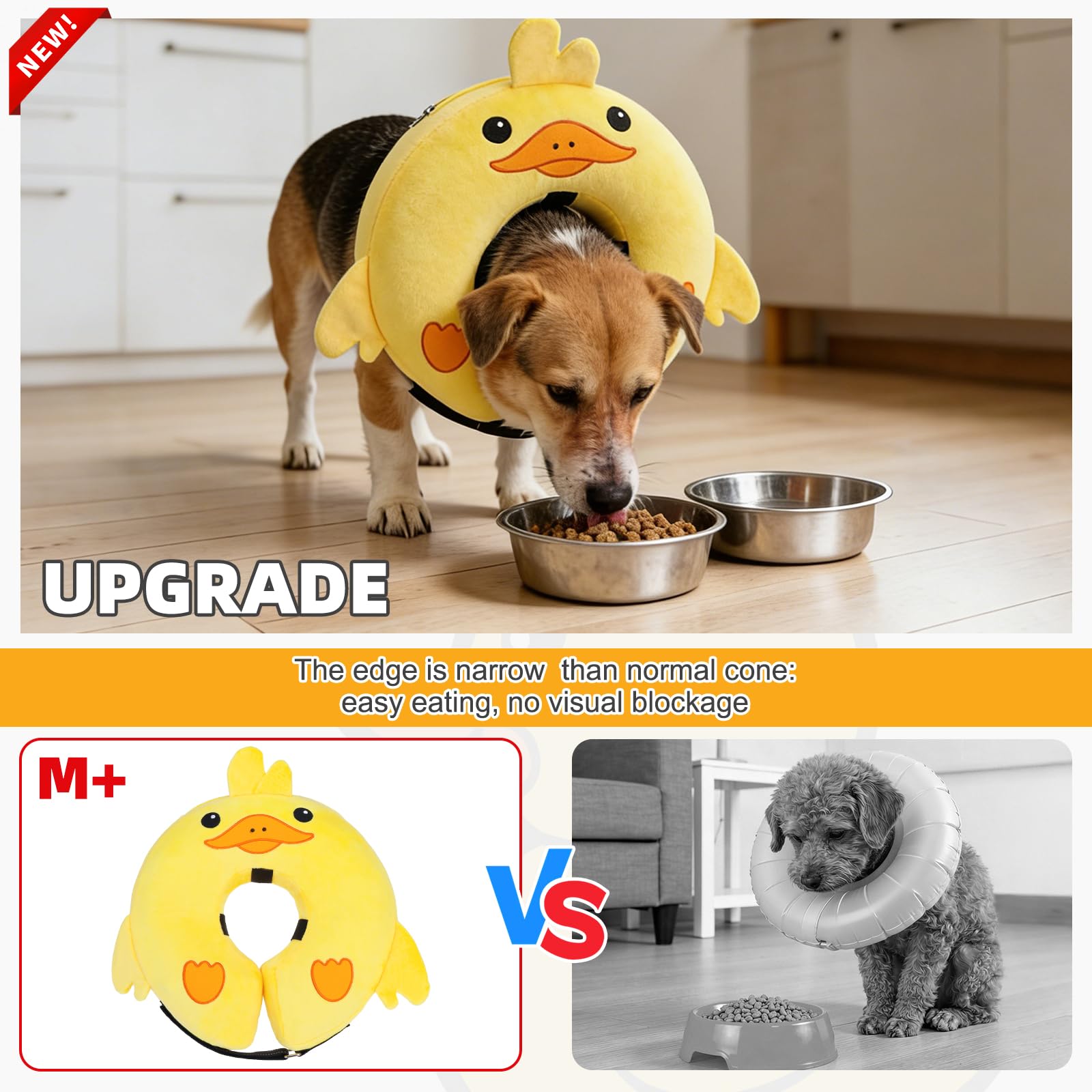 KOOLTAIL cone with inner straps enhances stability during movement.