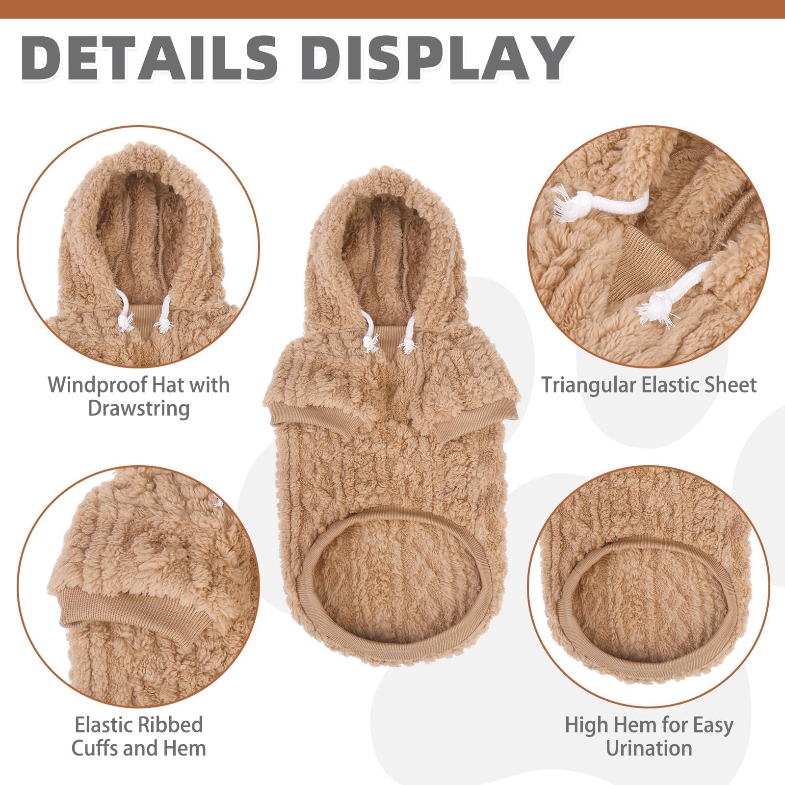 KOOLTAIL dog hoodie machine washable for quick cleanup after adventures.