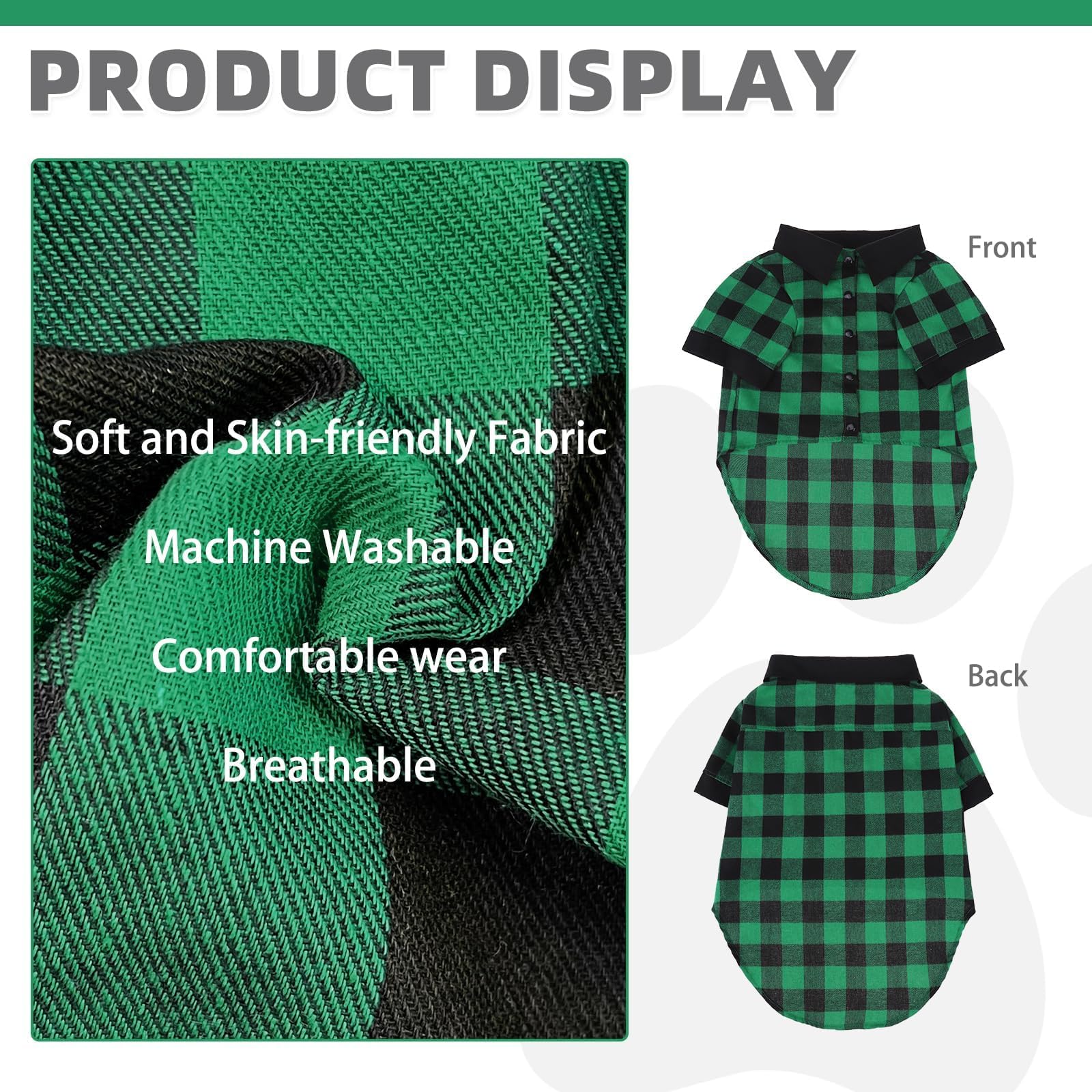 KOOLTAIL snap-design closeup highlights easy dressing with four front buttons
