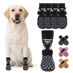 KOOLTAIL dog socks on hot pavement offer breathable paw protection.