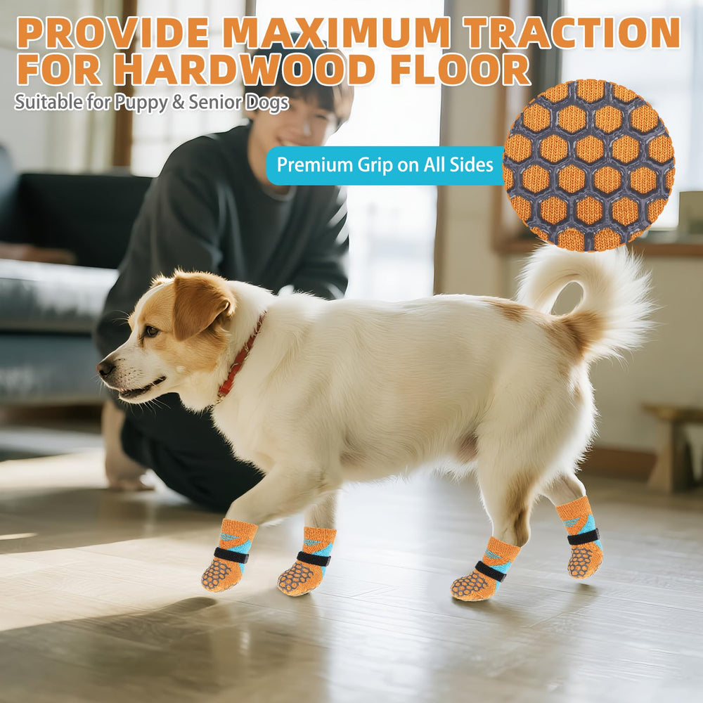 KOOLTAIL dog socks large-size-fit ensures secure coverage on bigger paws