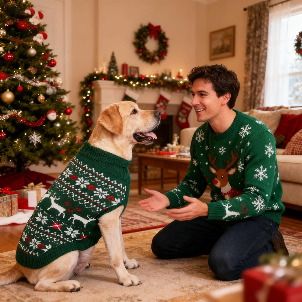 KOOLTAIL dog sweater emphasizing machine washable care