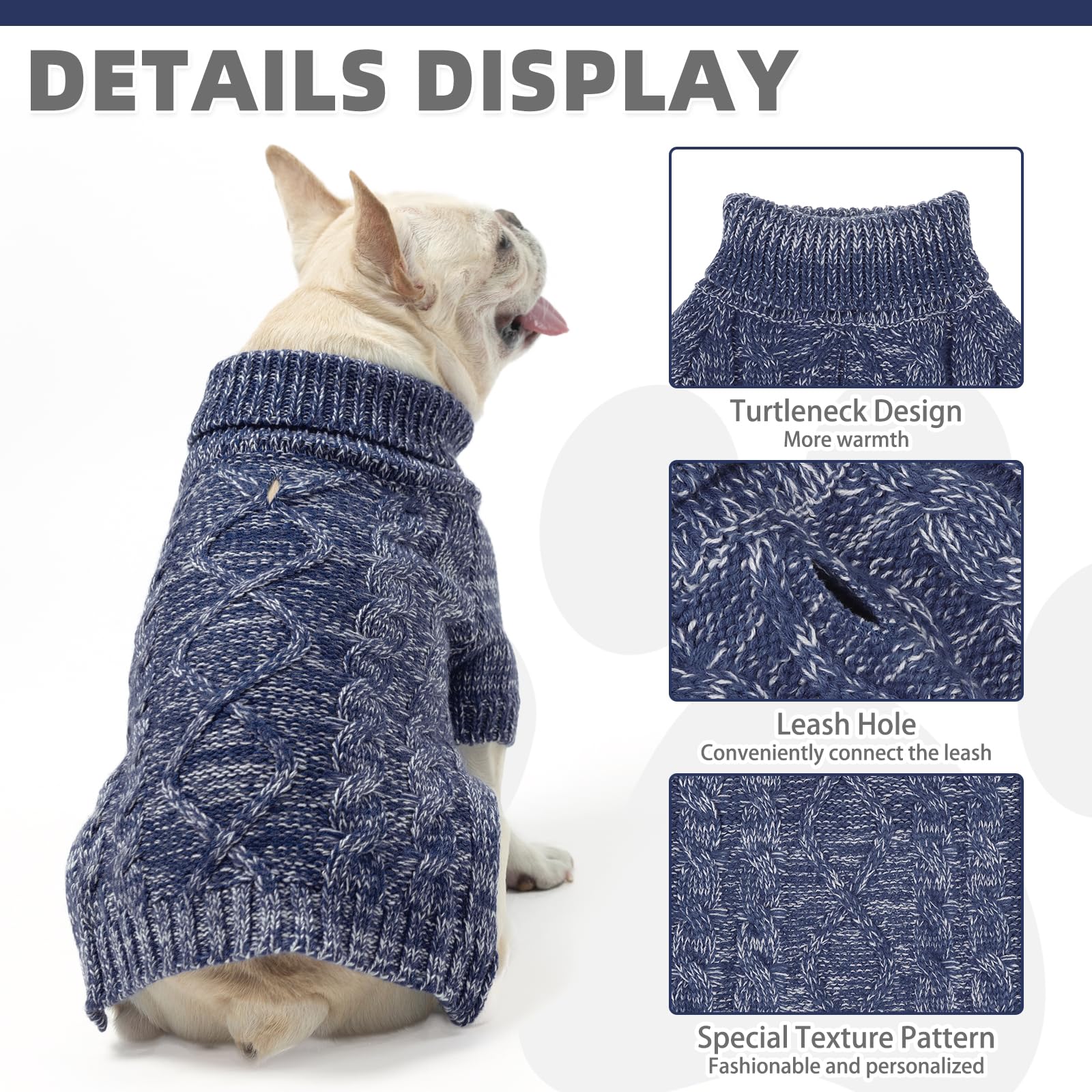 KOOLTAIL turtleneck design provides extra neck warmth during cold days