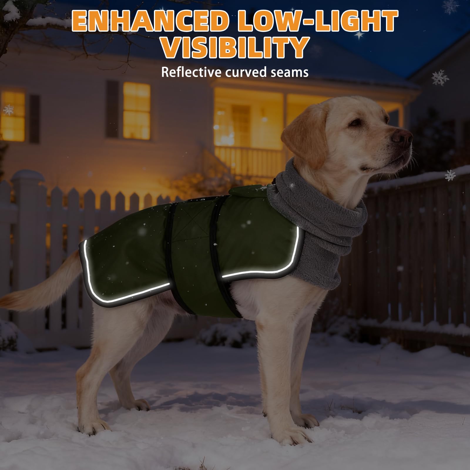 KOOLTAIL reflective strips boost visibility for safe early-morning walks.