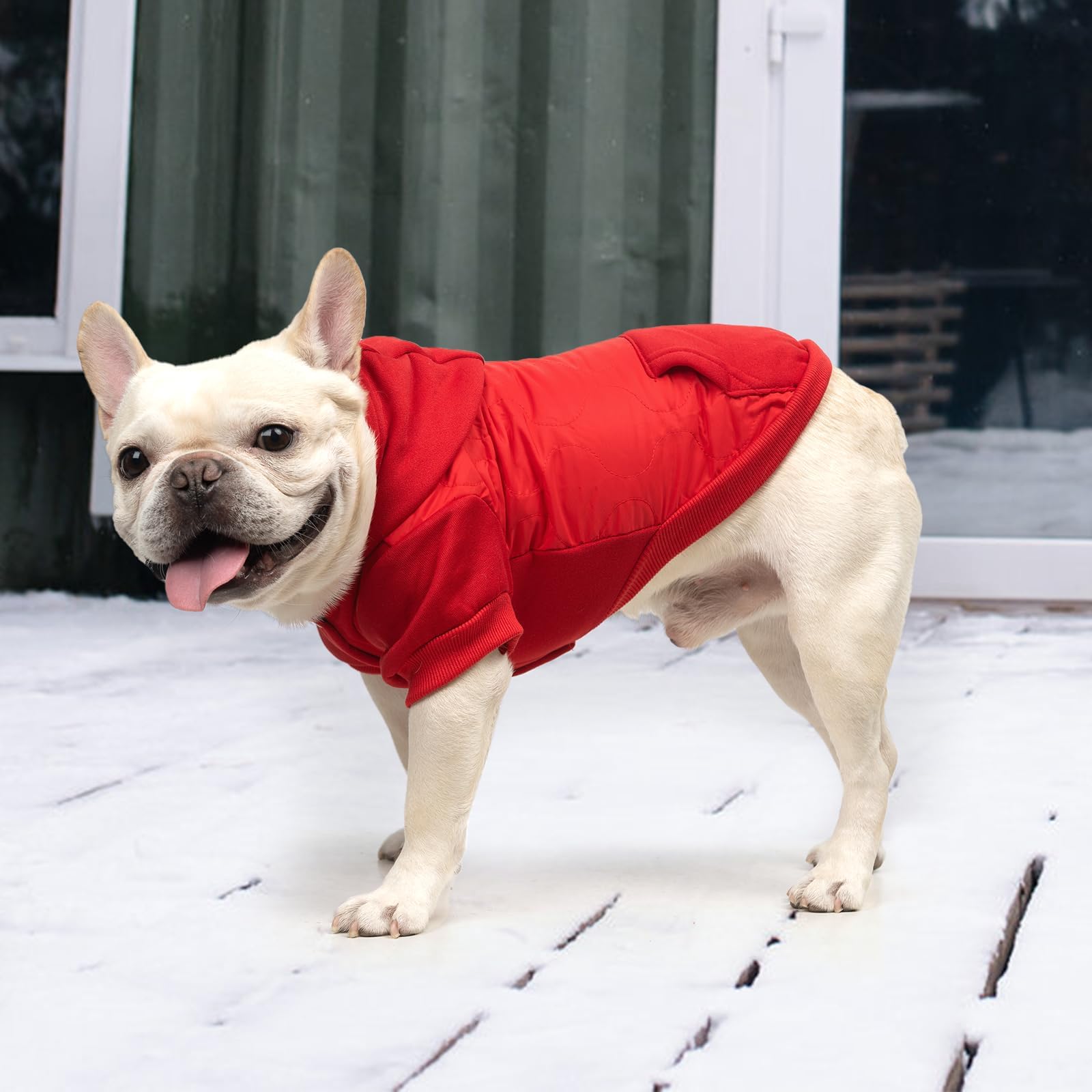 KOOLTAIL easy-pullover pet clothes simplify dressing before outings