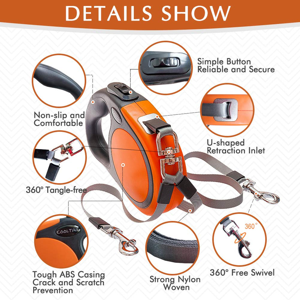 KOOLTAIL heavy-duty nylon strap endures daily use with confident strength.
