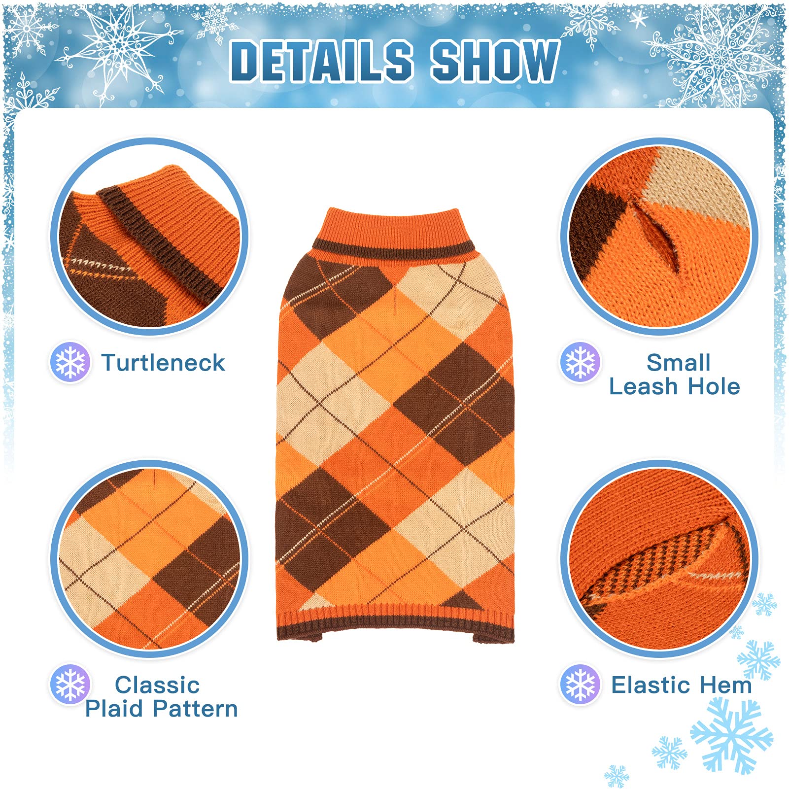 Kooltail knit texture dog sweater offers soft warmth for cozy days