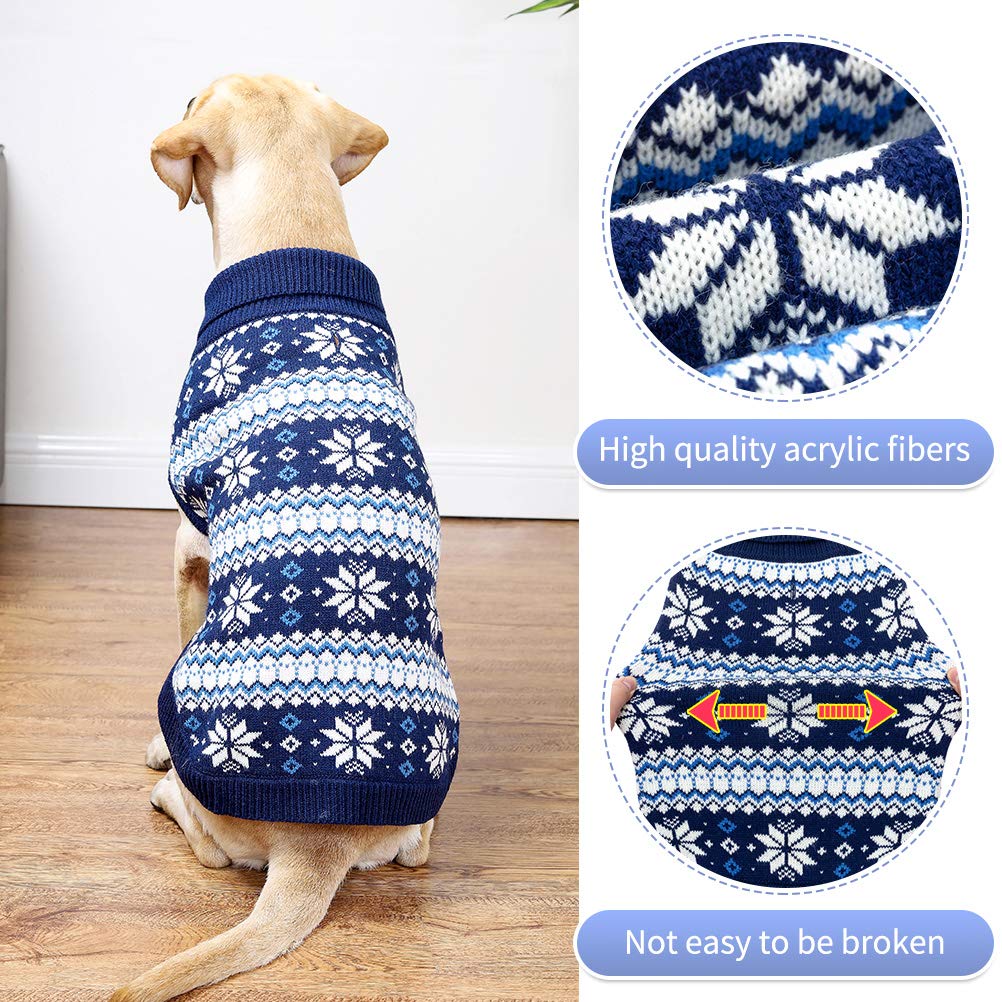 KOOLTAIL machine-washable dog sweater with easy-care label
