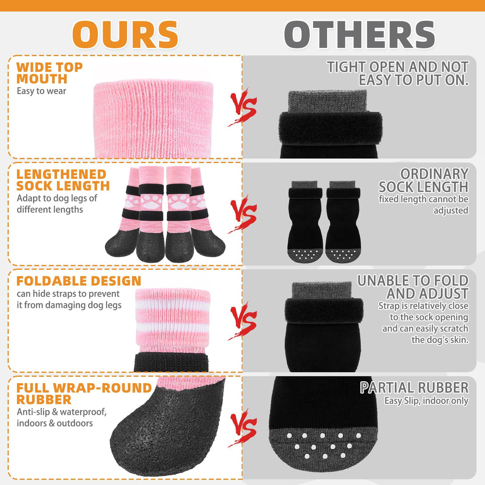 KOOLTAIL open-mouth design socks easy to put on and take off