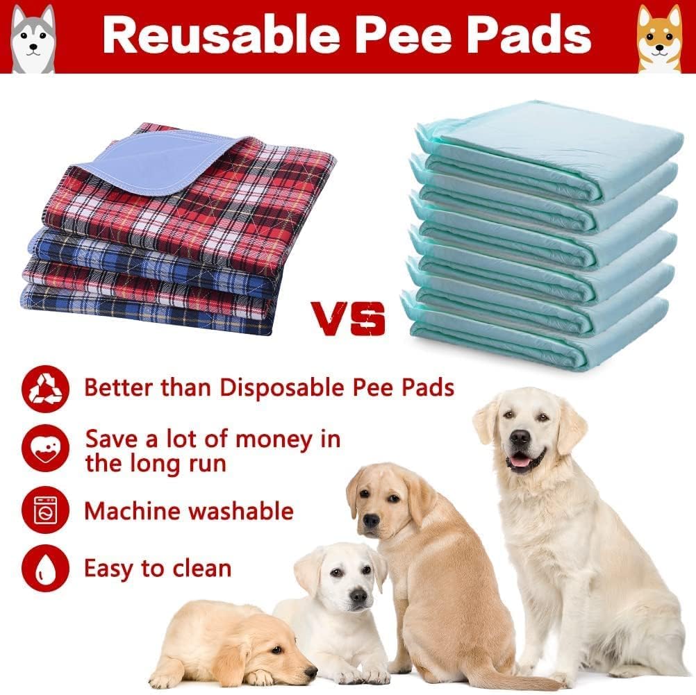 KOOLTAIL reusable-puppy-pads-durable-fabric withstands many washes with soft touch.