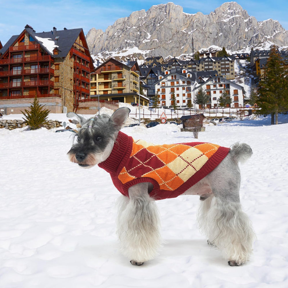 KOOLTAIL Small Dog Sweater machine-washable knit enables easy cleaning after playtime.