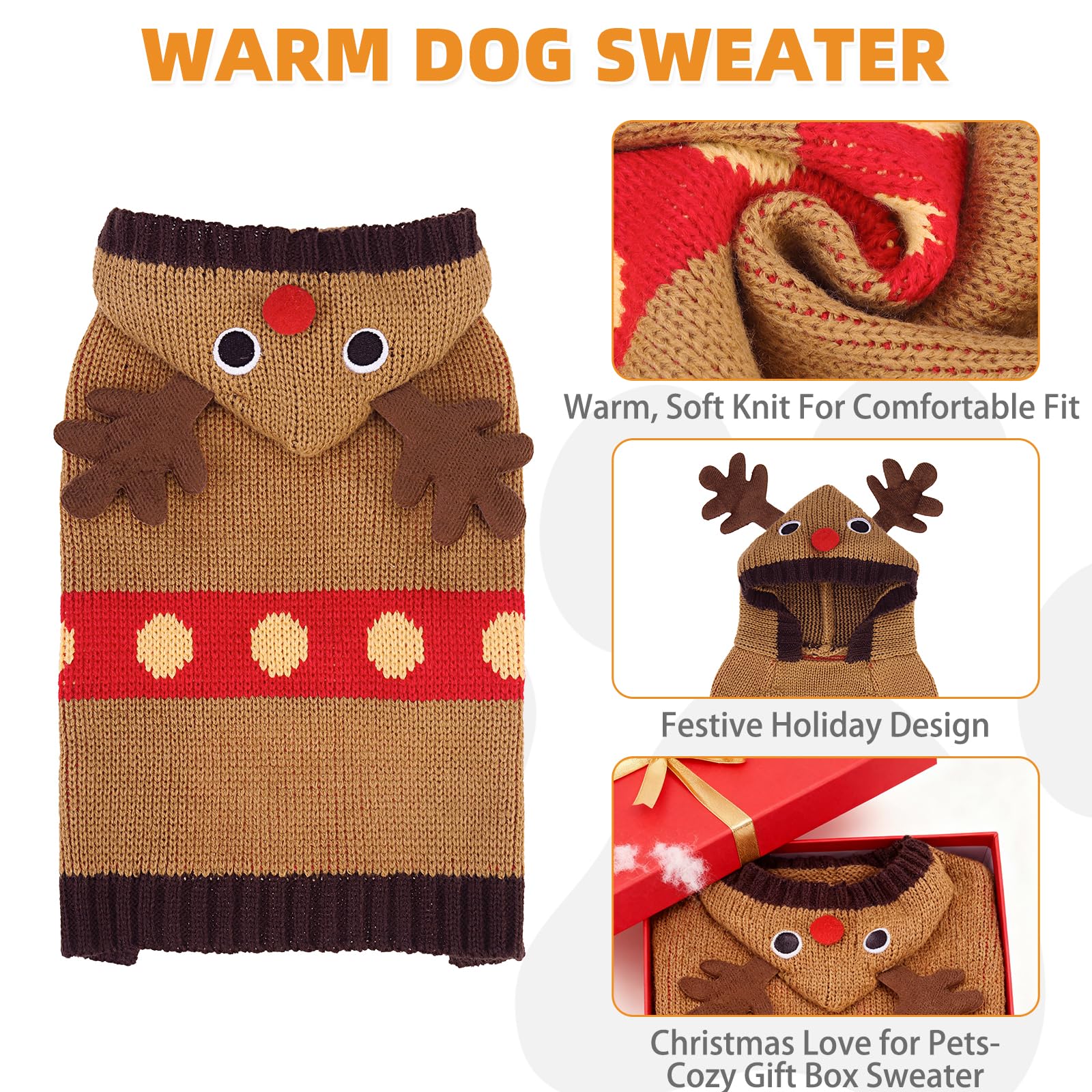 Kooltail soft-knit winter dog sweater offers cozy warmth and flexible movement