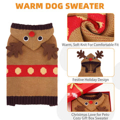 Kooltail soft-knit winter dog sweater offers cozy warmth and flexible movement