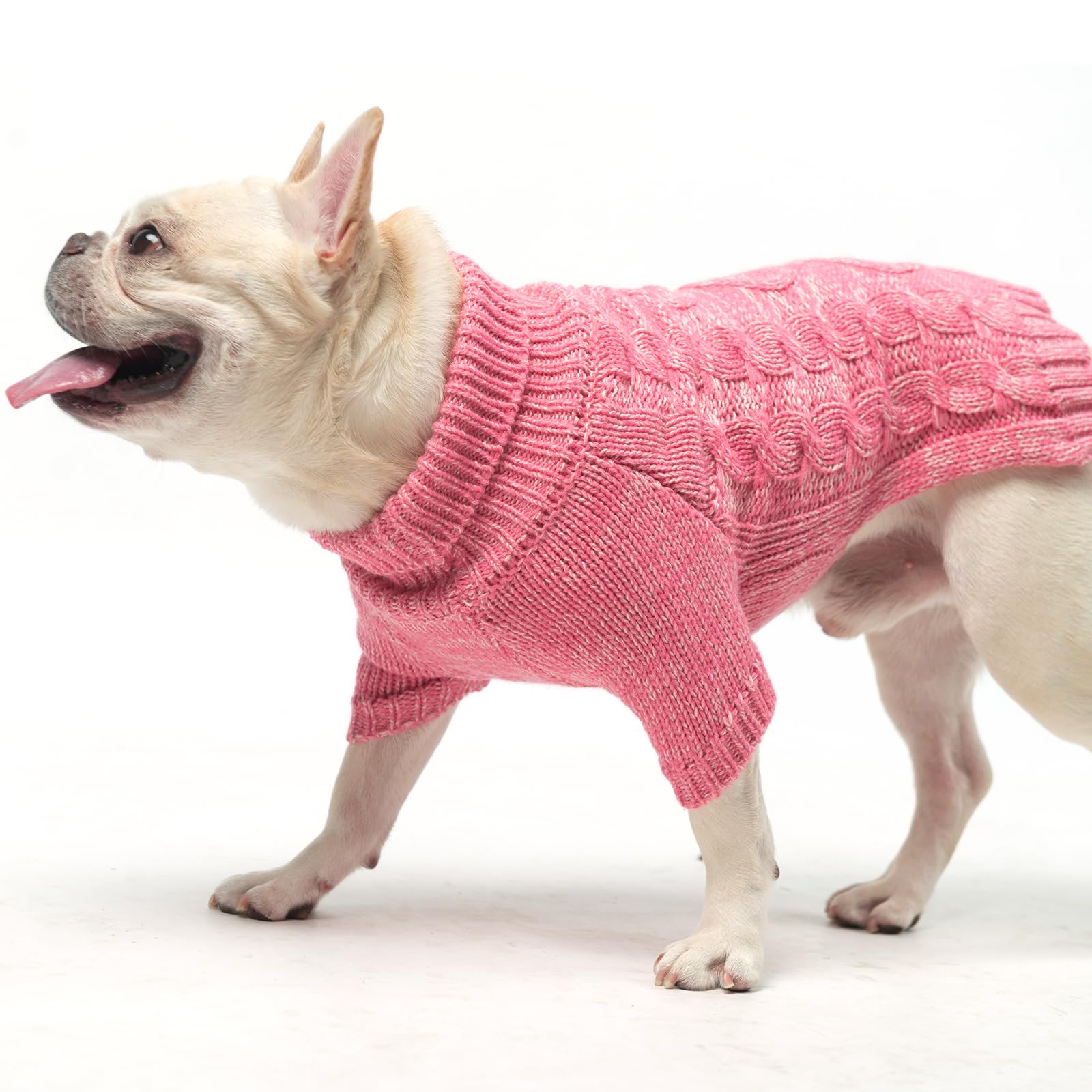 KOOLTAIL suéter Valentine rosa para uso diario y exterior, adaptable a diferentes tallas.