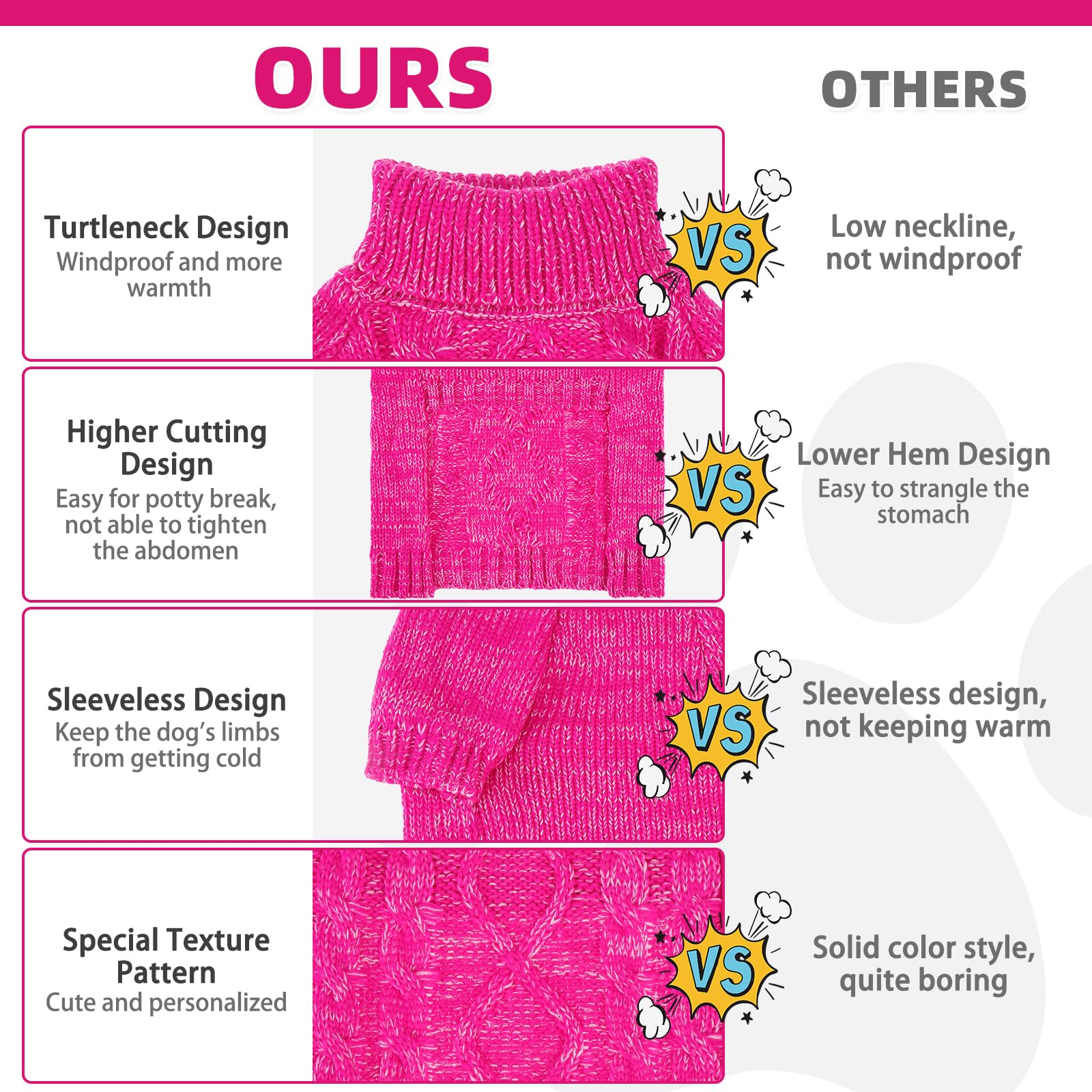 KOOLTAIL turtleneck design providing added neck warmth for cold days