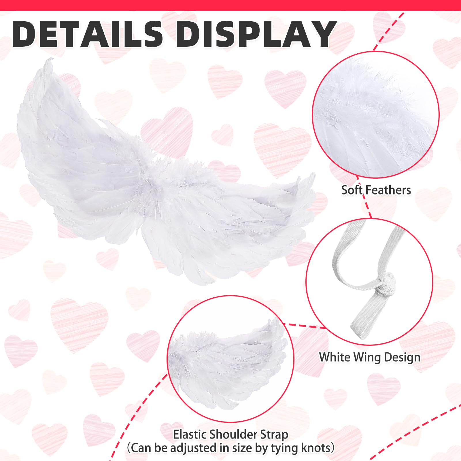 KOOLTAIL Valentines Soft Fabric Polyester keeps skin-friendly comfort throughout wear.