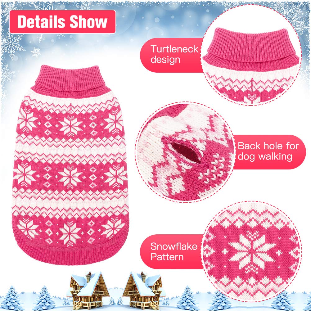 KOOLTAIL warm acrylic fiber dog sweater keeps pets cozy indoors and outdoors.