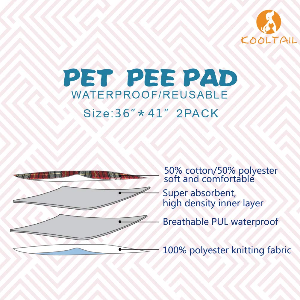 KOOLTAIL waterproof non-slip bottom keeps floors dry during play.