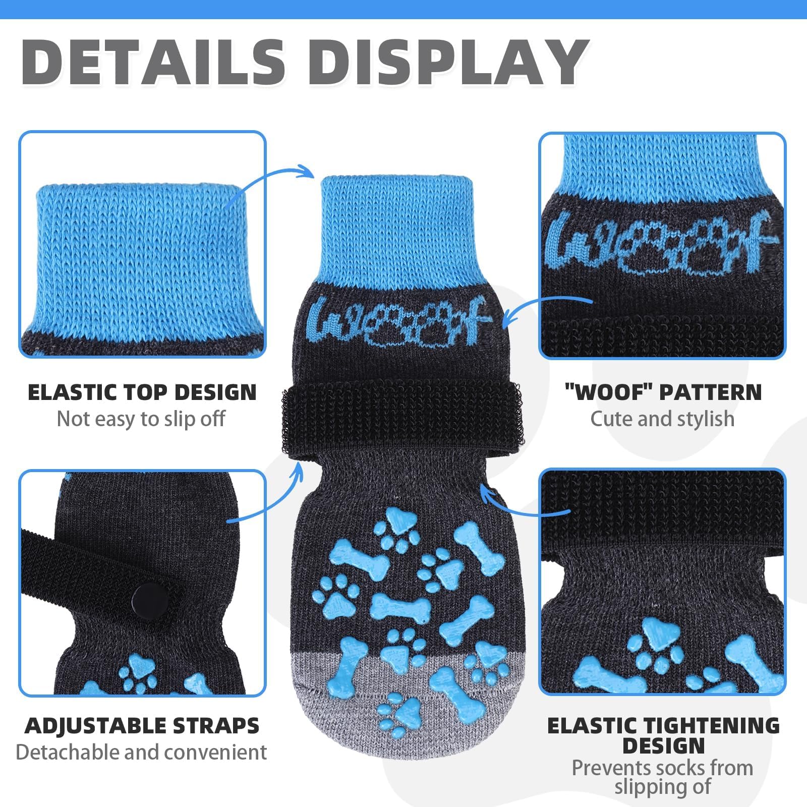 KOOLTAIL zapatillas para perro: mayor agarre en suelos lisos