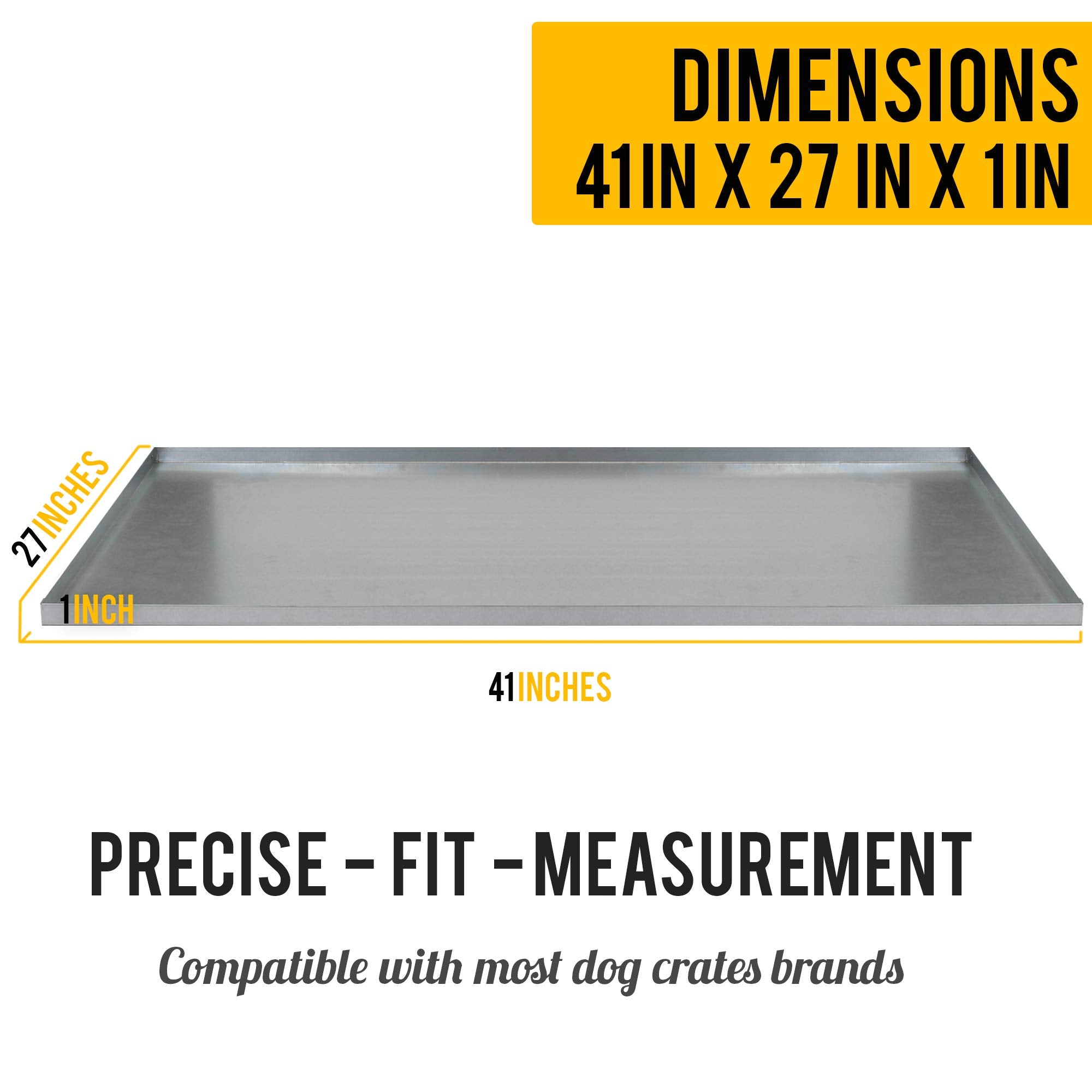 KOPEKS heavy-duty tray withstands daily use in kennels and training environments