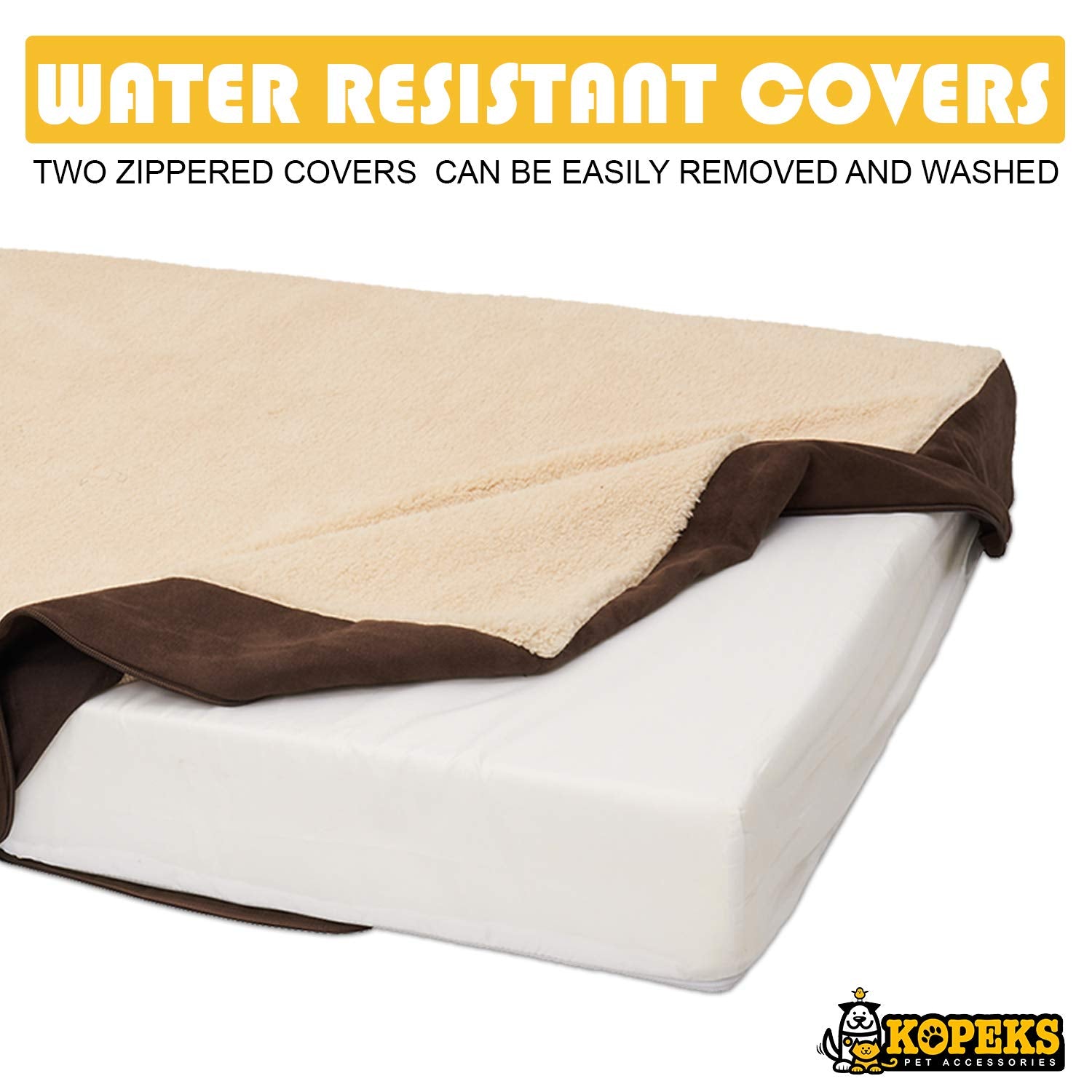 KOPEKS dual-layer protection combines liner and cover for durability.