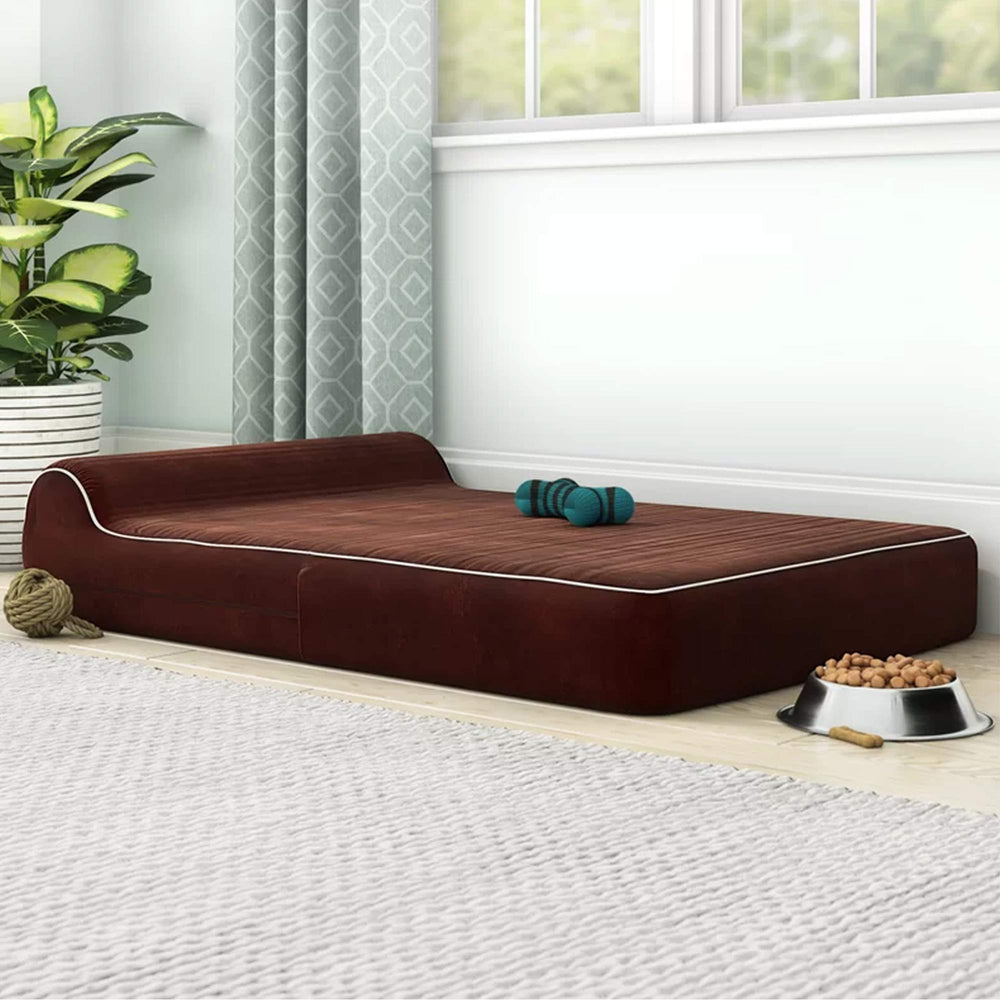 KOPEKS large-dog-use photo illustrates ample space for lounging after activities.