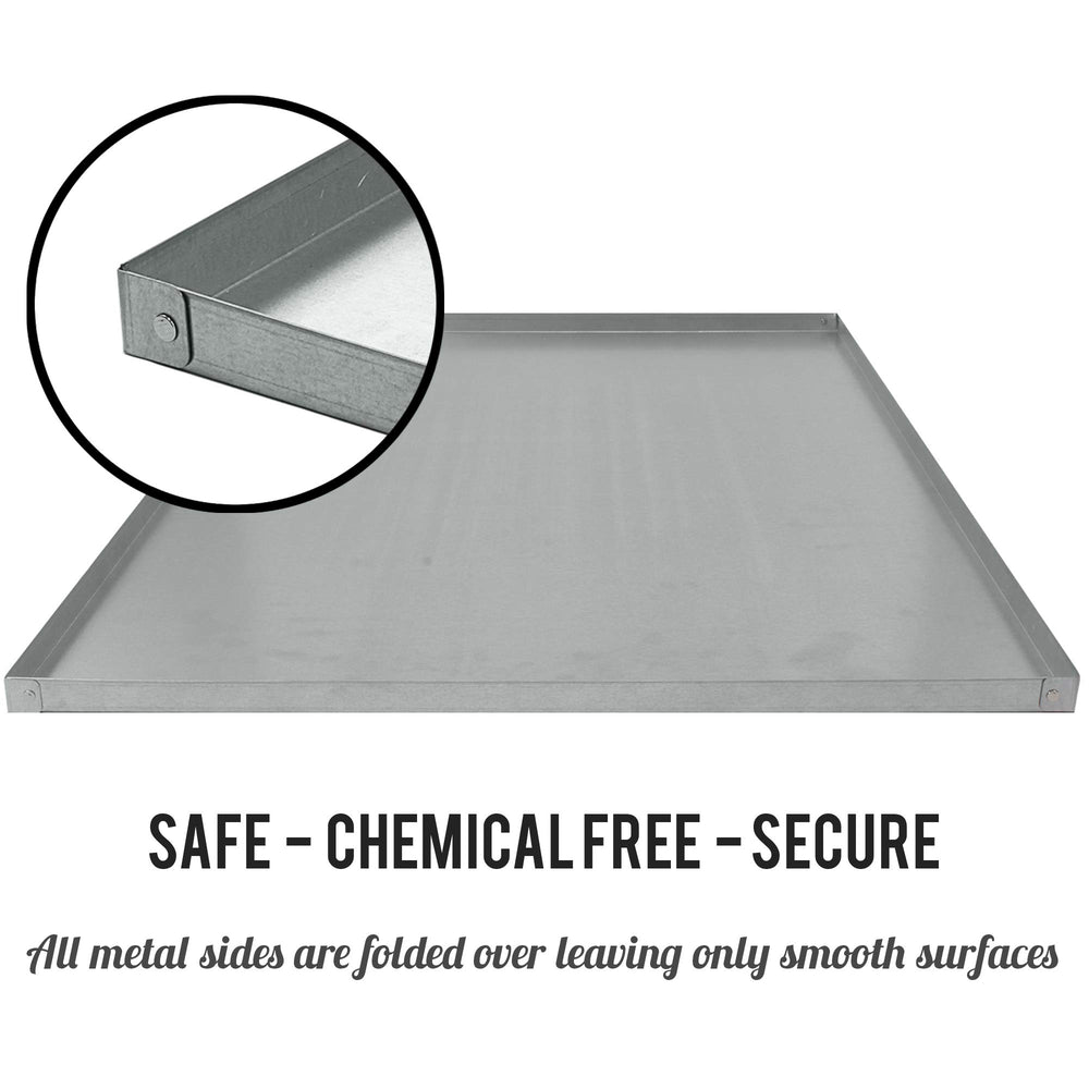 KOPEKS large rectangular coverage tray guarding carpets and floors from accidents