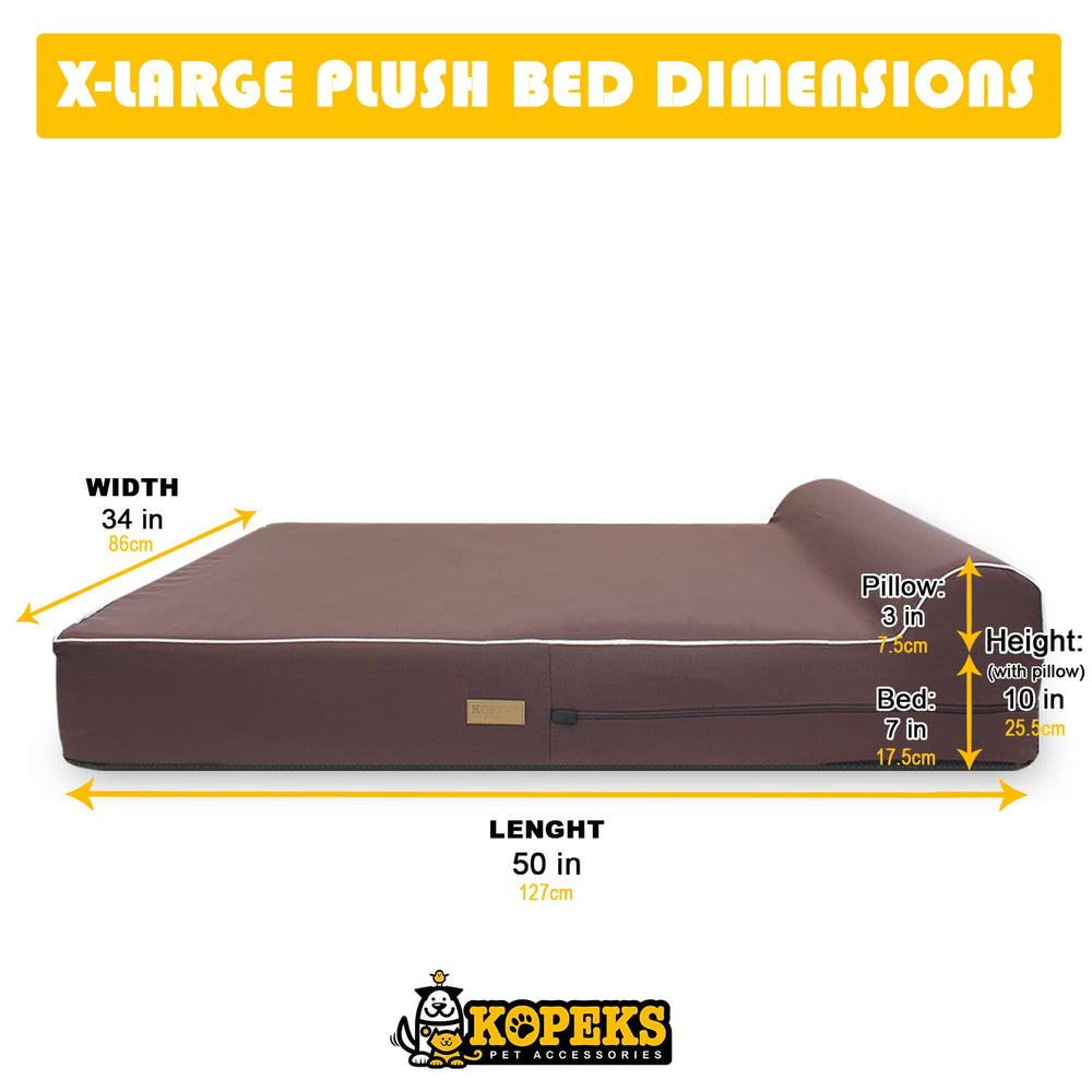 KOPEKS replacement cover compatibility with KOPEKS XL bed showing secure fit