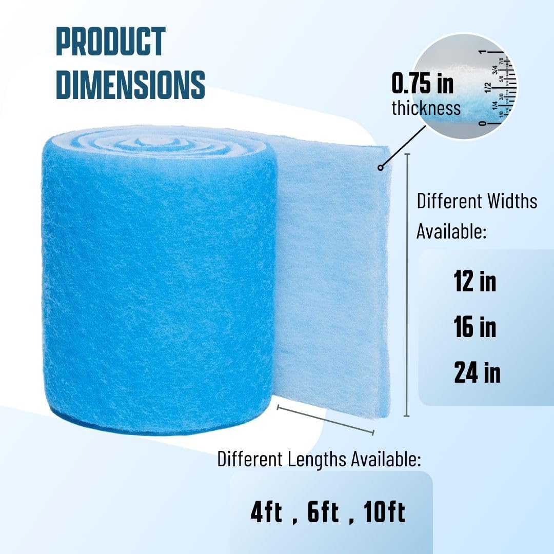 Koral Filters media pad with satisfaction guarantee label.