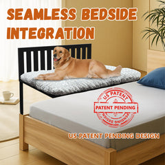 koretech dog bed cushion 50x33x5 plush surface for warm naps
