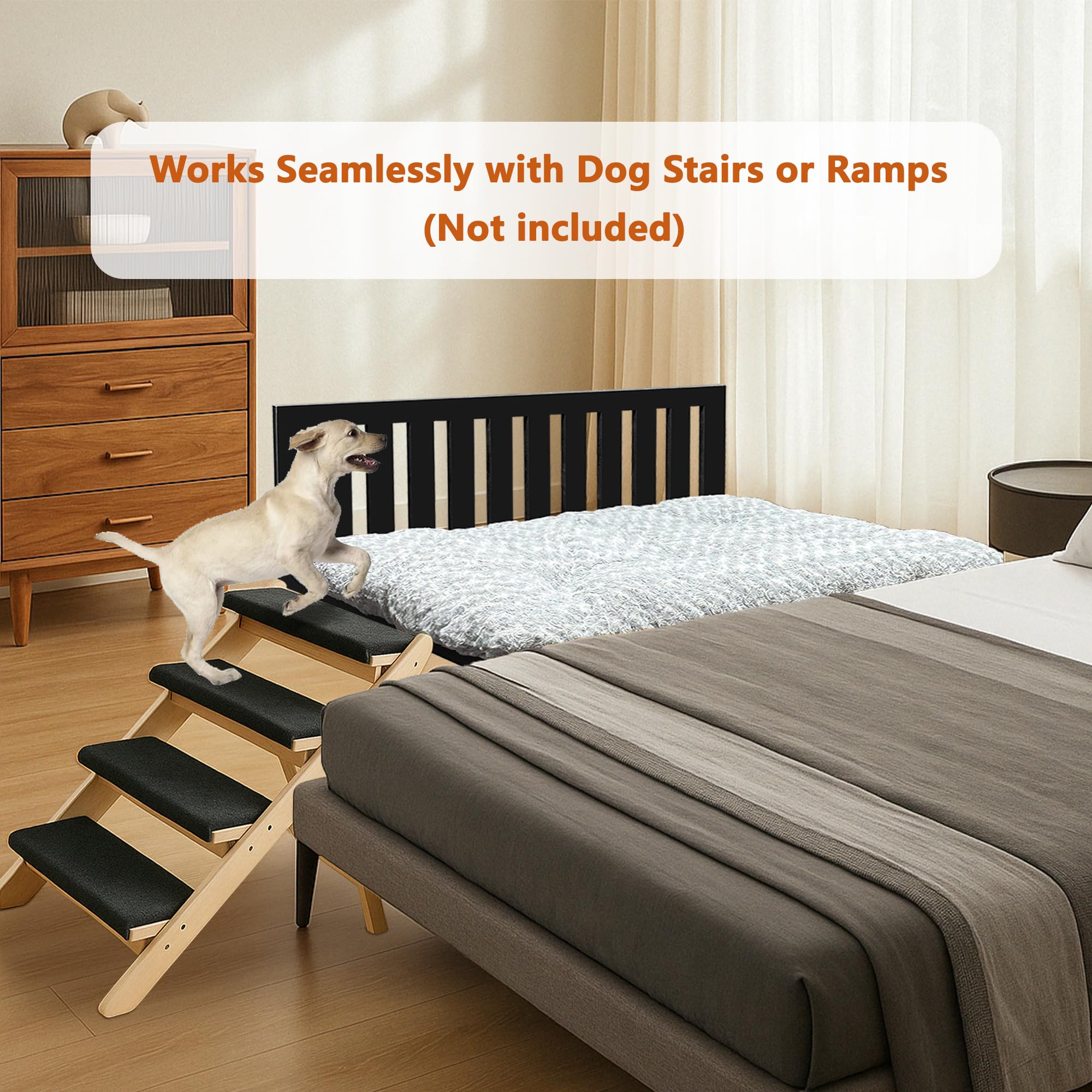 koretech near-bed co-sleeping setup helps dogs feel secure without disturbing sleep