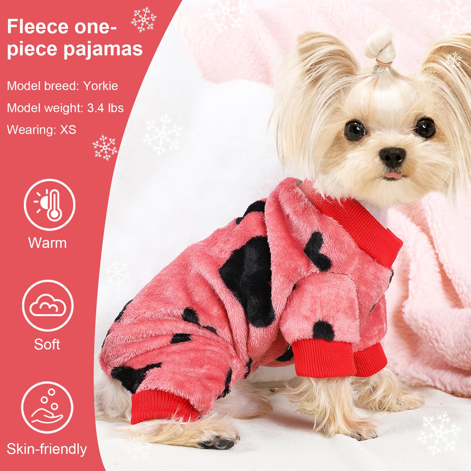 Kosiyi dog pajamas suited for daily wear at home and outdoors
