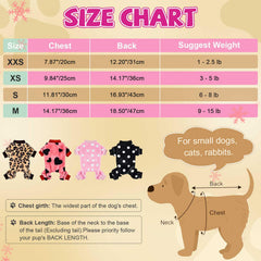 Kosiyi dog pajamas stand-up collar adds neck warmth for chilly days.