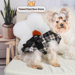 Kosiyi dog sweater dress belly cut enables easy potty breaks during walks.