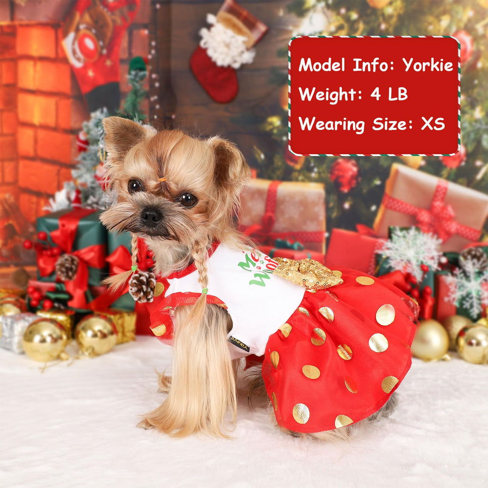 Kosiyi dog winter clothes lightweight; comfortable wearable holiday outfit