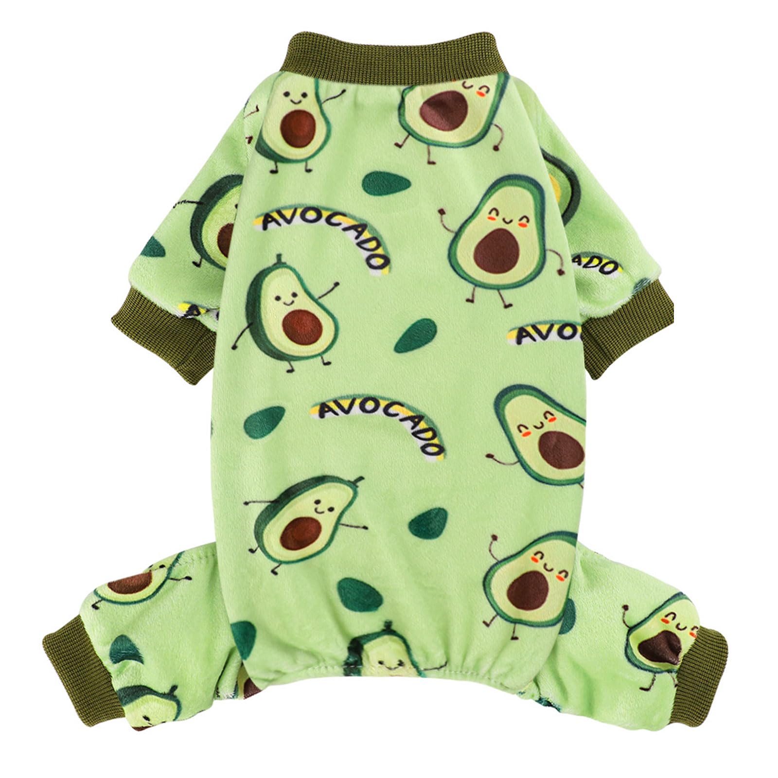 Pijama Kosiyi para perro con dibujo de pato amarillo, ideal para paseos cómodos