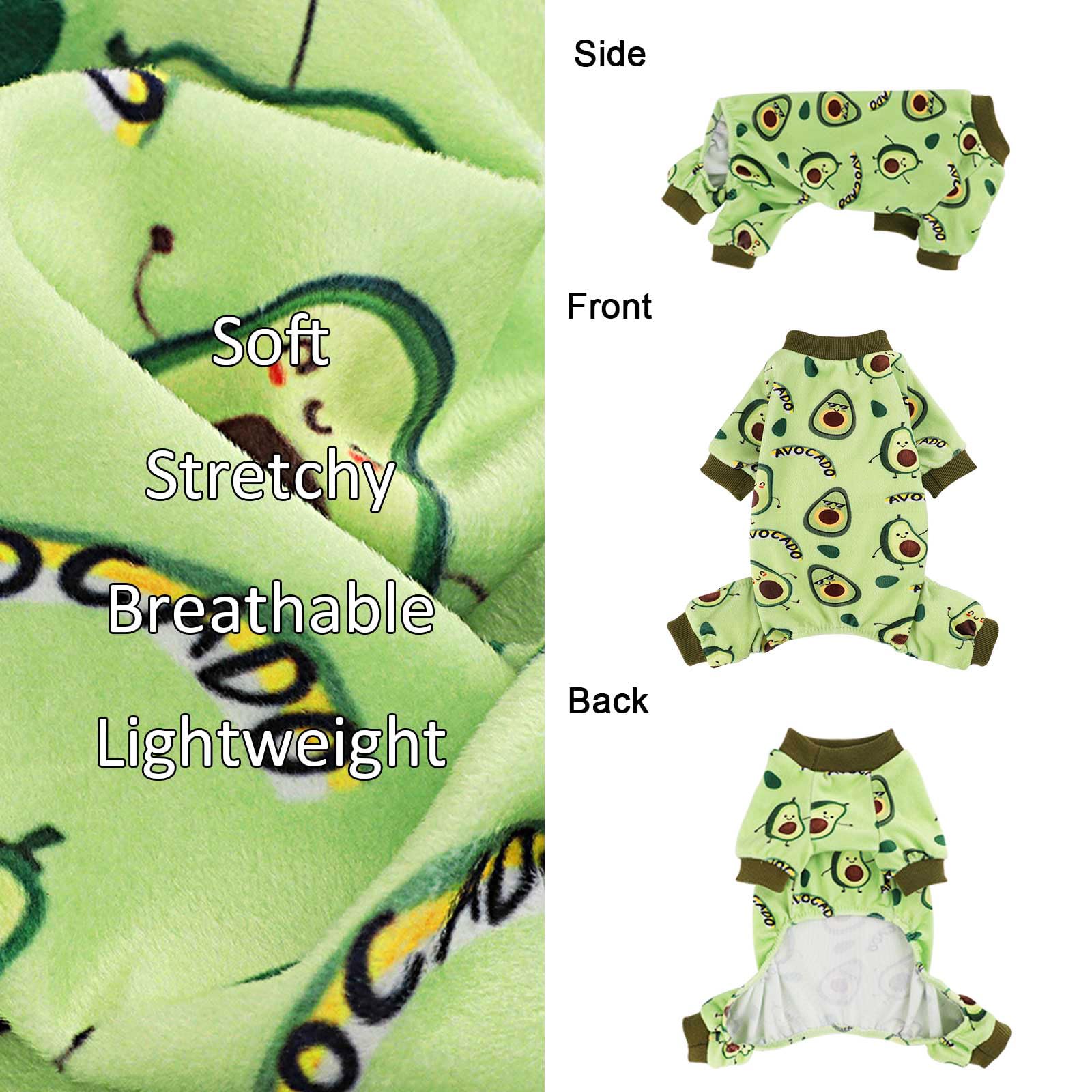 Pijama Kosiyi de perro con felpa de doble cara para abrigo suave