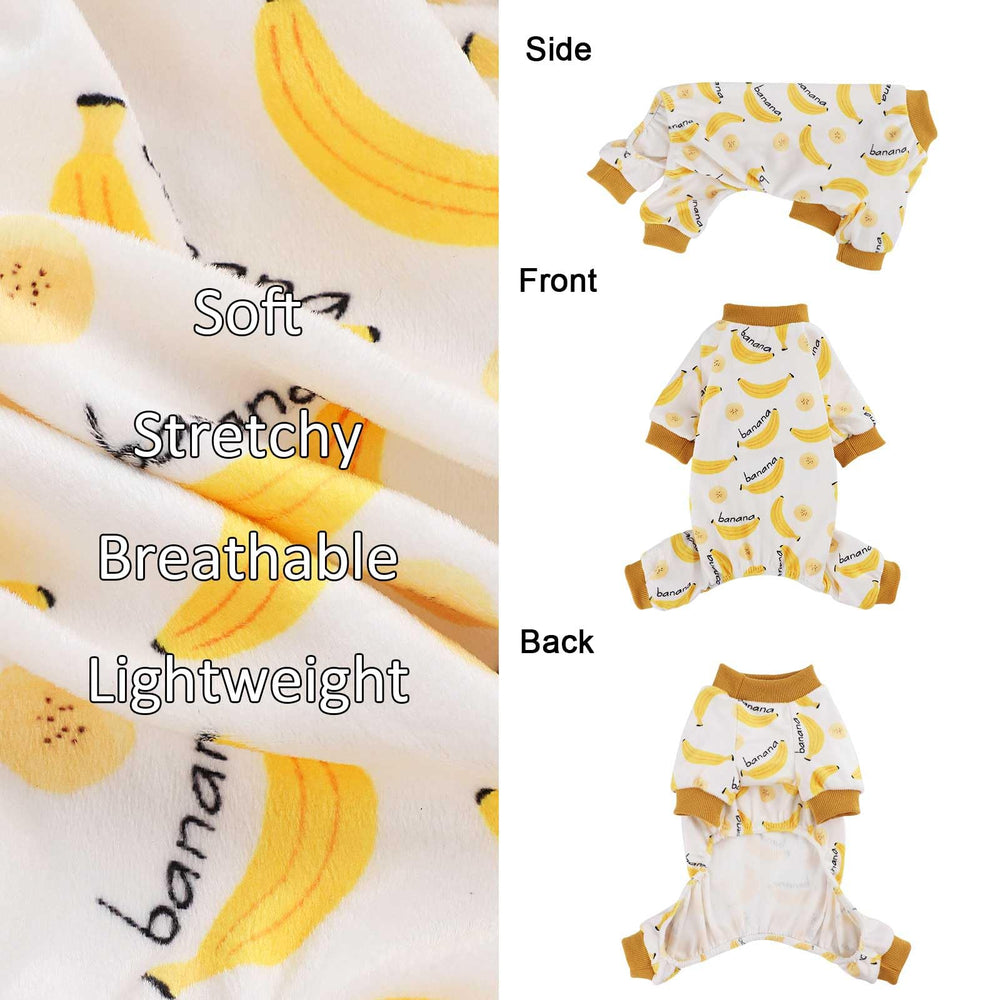 Kosiyi pijama para perro, forro doble cara polar, abrigo suave para días fríos.